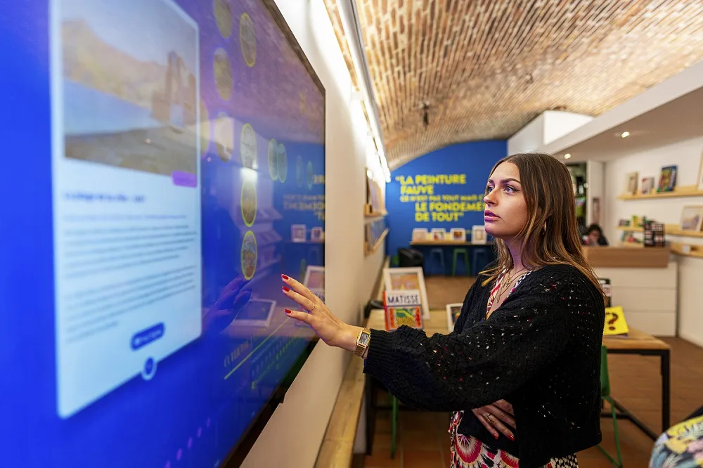 Borne vitrine sur le fauvisme Collioure